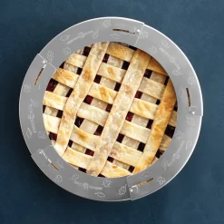 Adjustable Pie Crust Shield