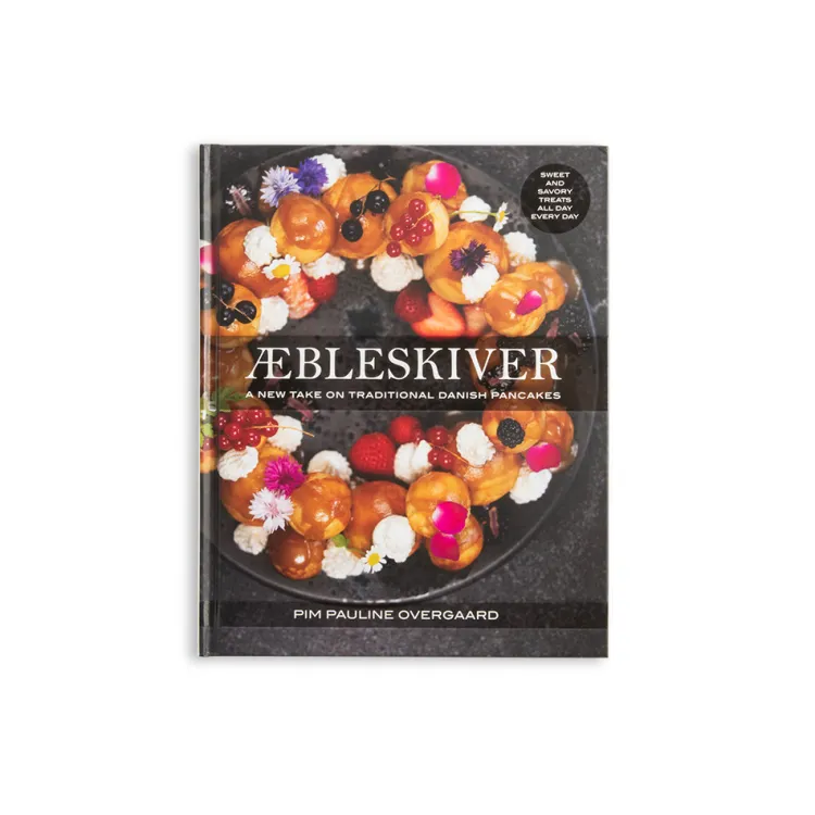 Aebleskiver Cookbook and Danish Ebelskiver Pan Set