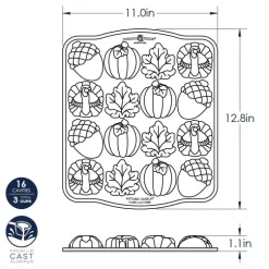 Autumn Cakelet Pan