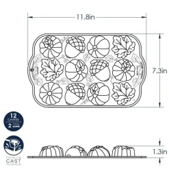 Autumn Delights Cakelet Pan