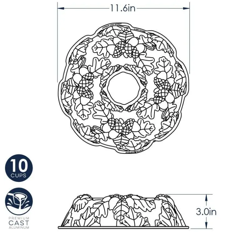 Autumn Wreath Bundt® Pan