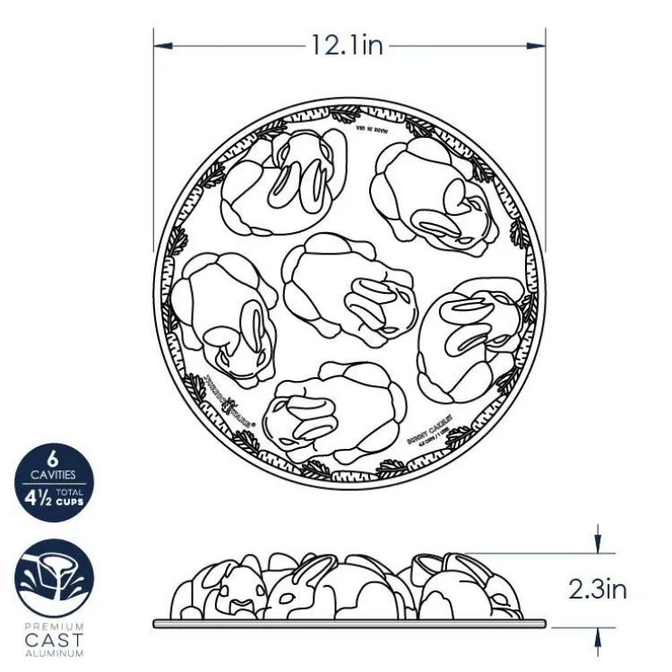 Baby Bunny Cake Pan