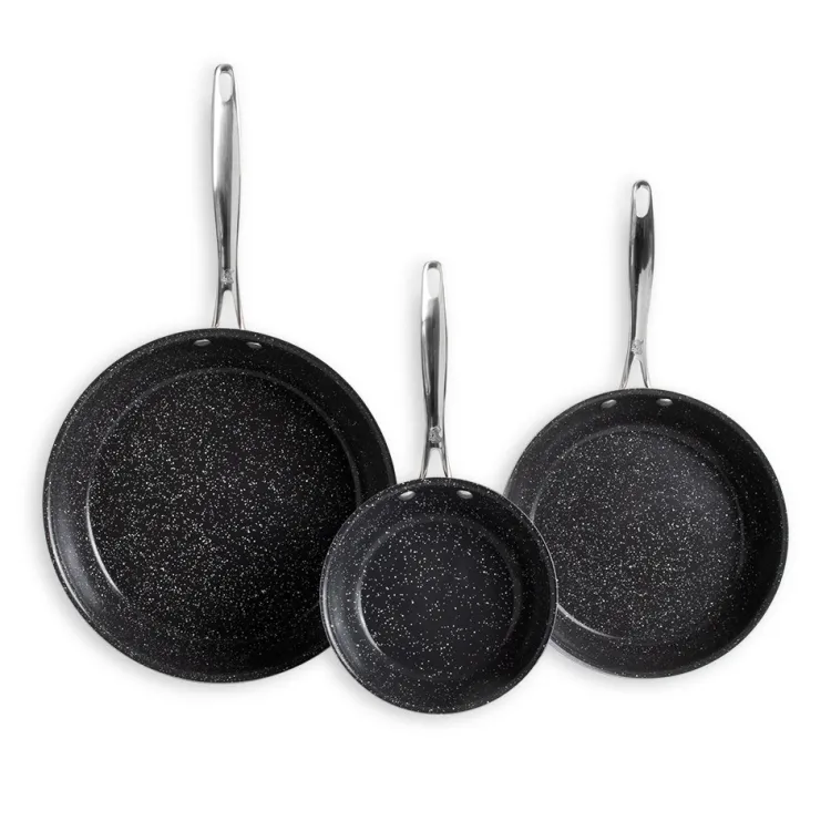 Basalt™ 3 Piece Frying Pan Set