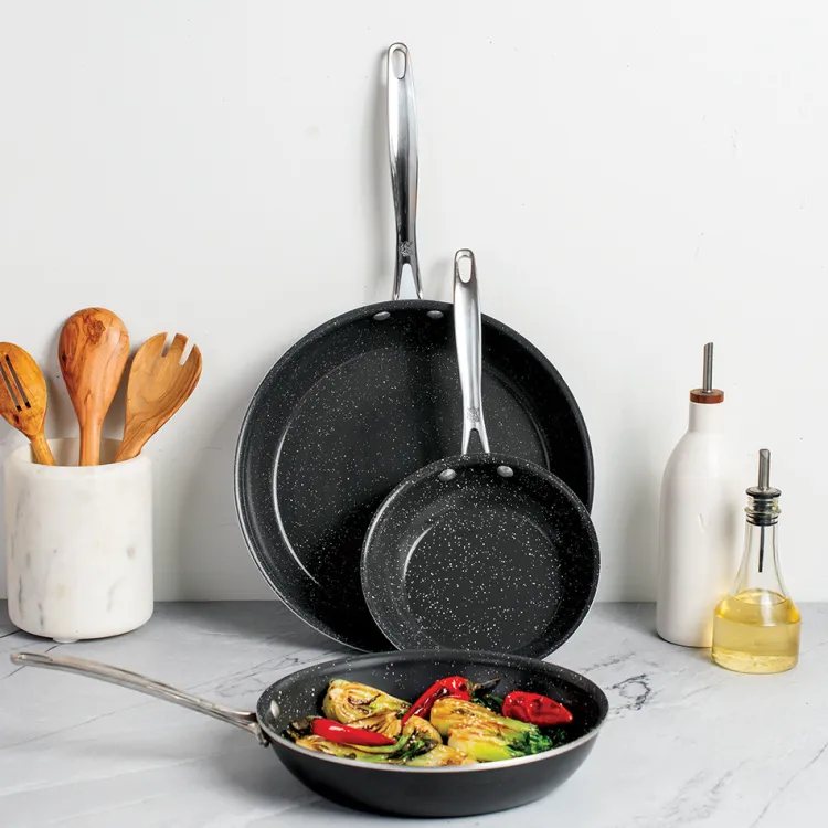 Basalt™ 3 Piece Frying Pan Set