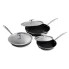 Basalt™ 6 Piece Sauté Skillet & Lids Set
