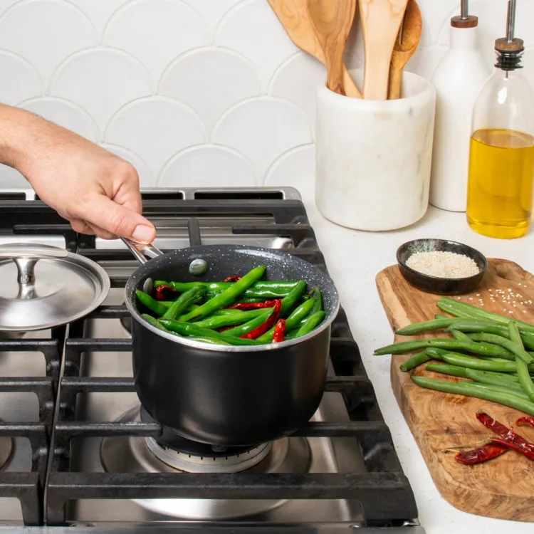 Basalt™ 1.5 Quart Saucepan with Lid