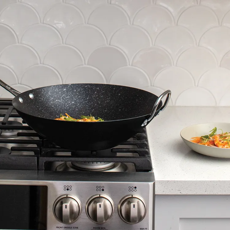 Basalt™ 14" Spun Wok