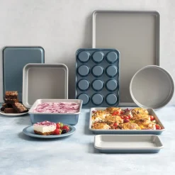 Brilliant™ Bakeware 8-Piece Nonstick Pan Set