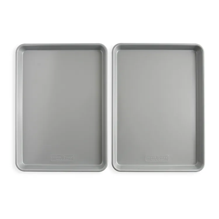 Brilliant™ Bakeware Set of 2 Nonstick Half Sheet Pans