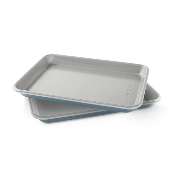Brilliant™ Bakeware Set of 2 Nonstick Quarter Sheet Pans