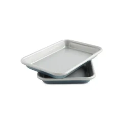 Brilliant™ Bakeware Set of 2 Nonstick Eighth Sheet Pans