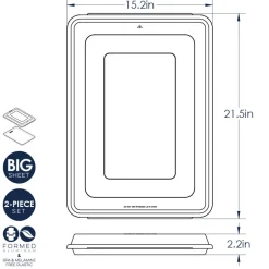 Brilliant™ Big Sheet Pan with Lid
