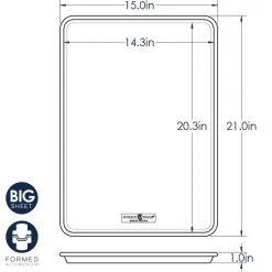 Brilliant™ Big Sheet Pan with Lid