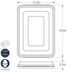 Brilliant™ Half Sheet with Lid