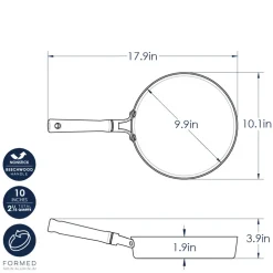 Cardamom® Ceramic Nonstick 10 Inch Skillet