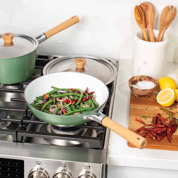 Cardamom® 10 Inch Ceramic Nonstick Wok
