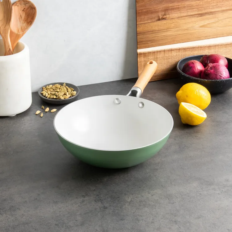 Cardamom® 10 Inch Ceramic Nonstick Wok