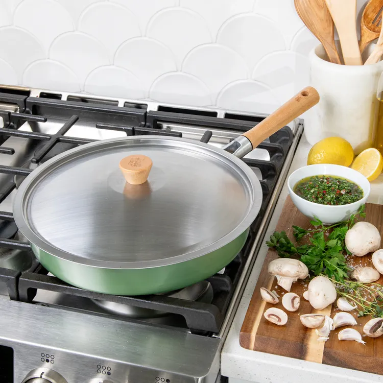 Cardamom® 12" Nonstick Frying Pan with Lid