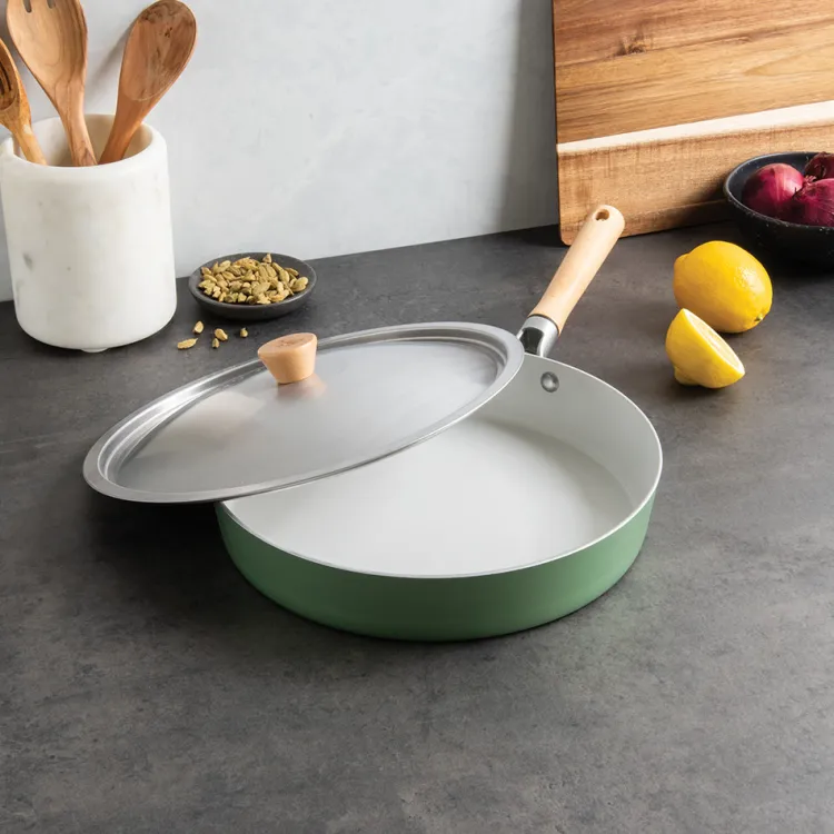 Cardamom® 12" Nonstick Frying Pan with Lid