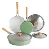 Cardamom® 6 Piece Nonstick Frying Pan Set with Lids