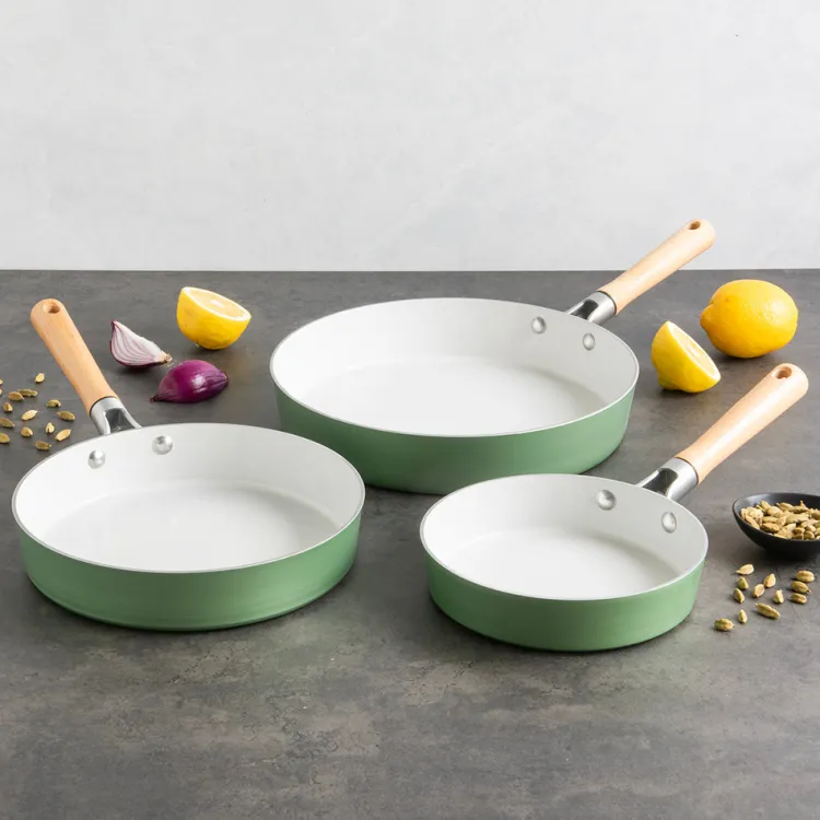 Cardamom® 3 Piece Nonstick Frying Pan Set