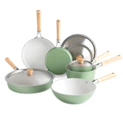 Cardamom® 10 Piece Nonstick Pan Set with Lids