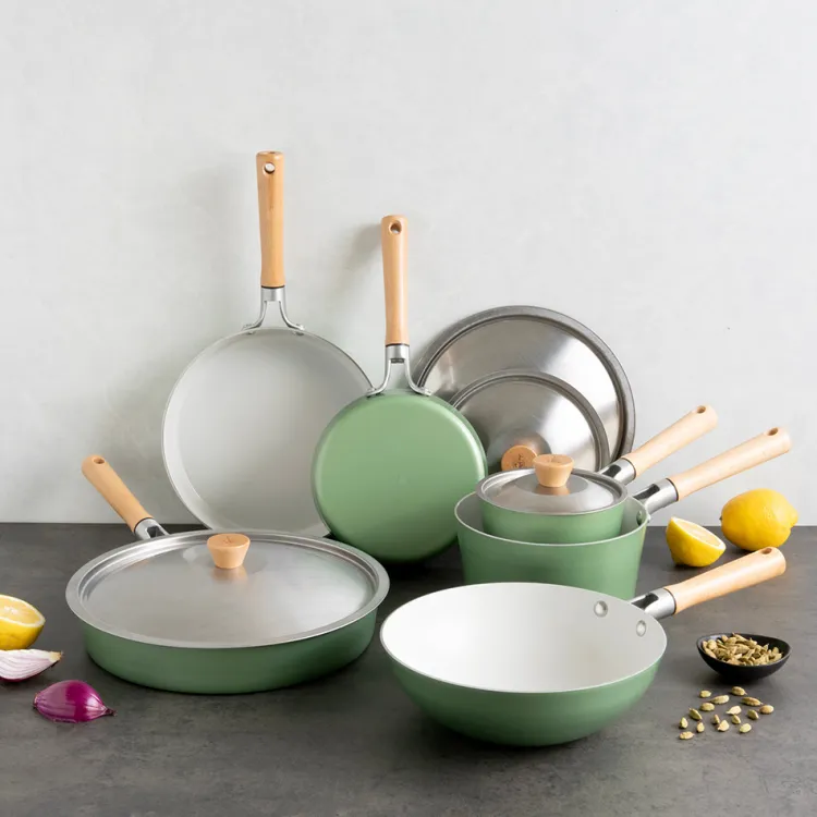 Cardamom® 10 Piece Nonstick Pan Set with Lids