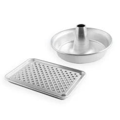 Chicken Roaster Grill Set with Rack and Pan
