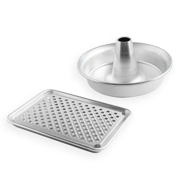 Chicken Roaster Grill Set with Rack and Pan