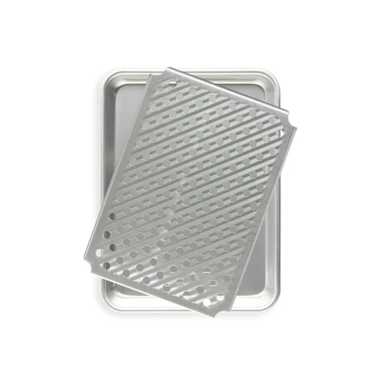 Chicken Roaster Grill Set with Rack and Pan