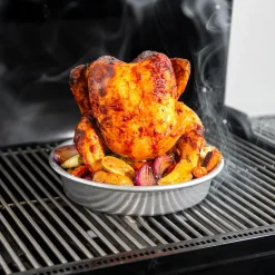 Chicken Roaster Grill Set with Rack and Pan