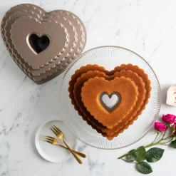 12 Cup Tiered Heart Bundt® Pan