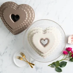 12 Cup Tiered Heart Bundt® Pan