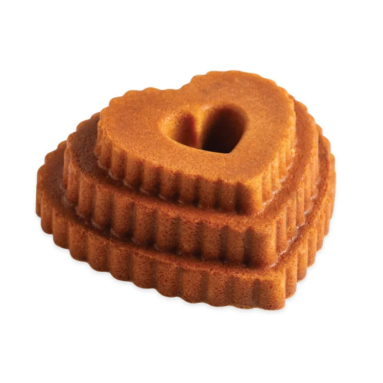 12 Cup Tiered Heart Bundt® Pan