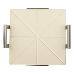 Deluxe Square Pizza Stone with Rack