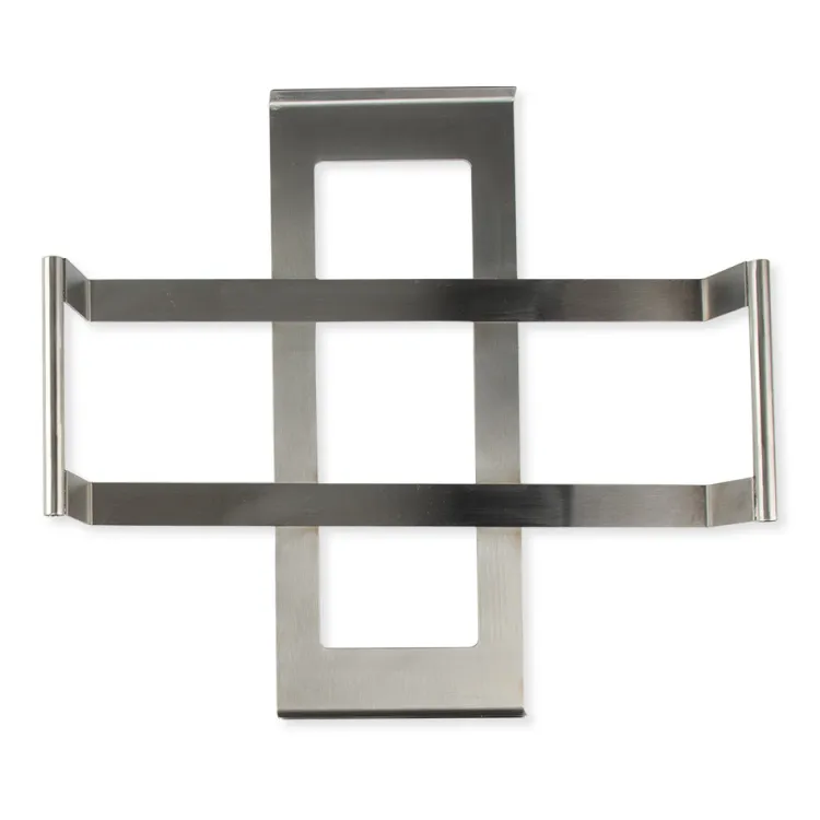 Deluxe Square Pizza Stone with Rack