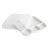 Divided Dinner Tray with Lid