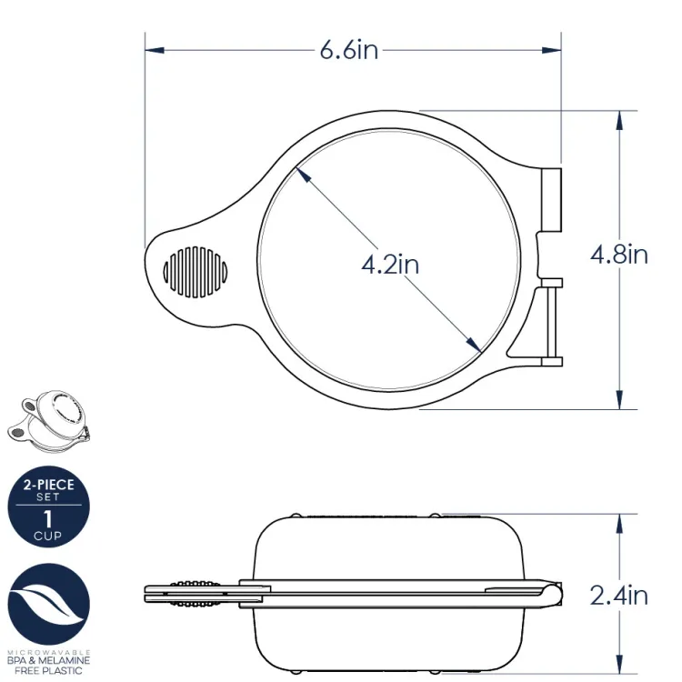 Eggs 'N Muffin Breakfast Pan