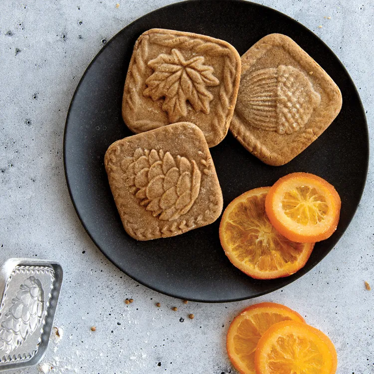Fall Forest Springerle Cookie Stamps