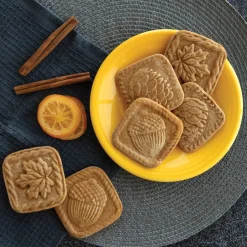 Fall Forest Springerle Cookie Stamps