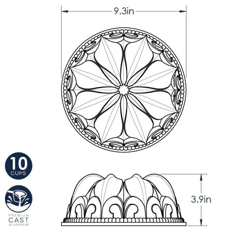 Fleur De Lis Bundt® Pan