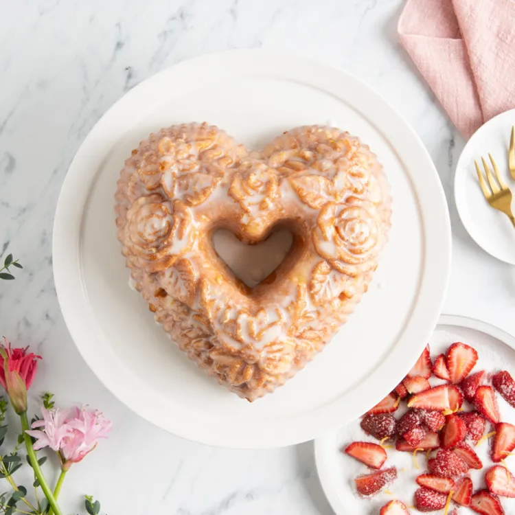 Floral Heart Bundt® Pan