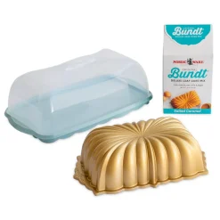 Fluted Loaf, Loaf Cake Keeper, & Salted Caramel Quick Bread Mix