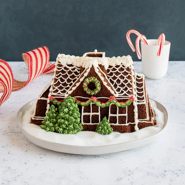 Gingerbread House Bundt® Pan