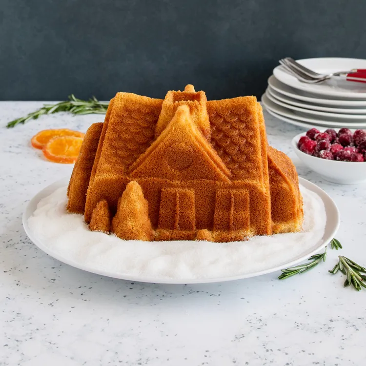 Gingerbread House Bundt® Pan