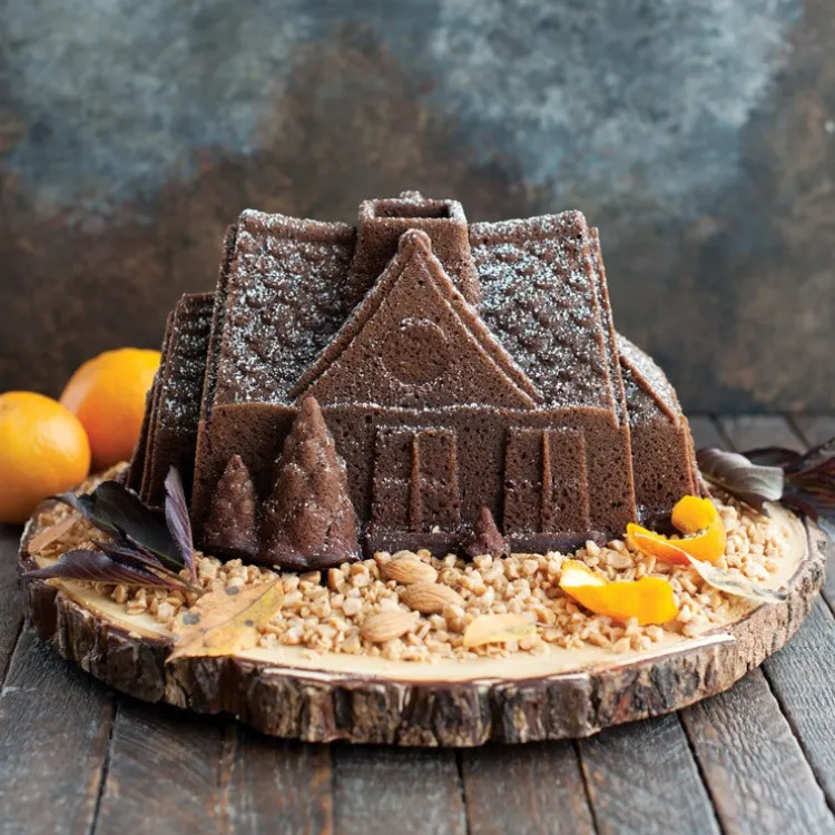 Gingerbread House Bundt® Pan