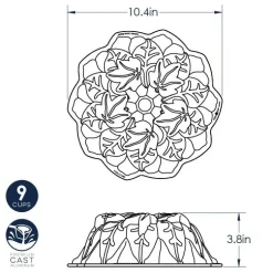Harvest Leaves Bundt® Pan
