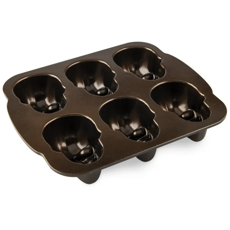 Haunted Skull Cakelet Pan