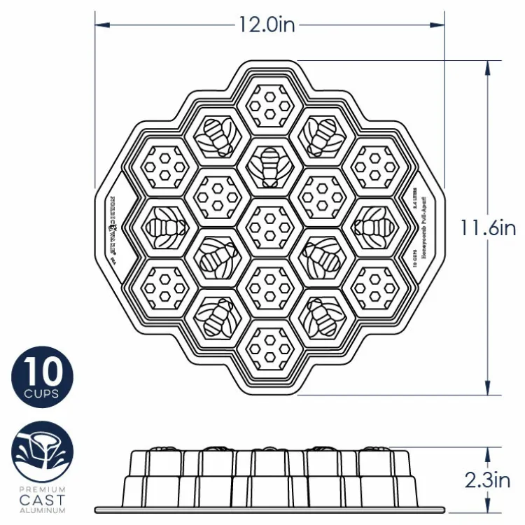 Honeycomb Pull-Apart Pan