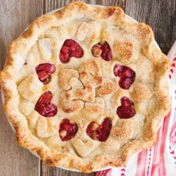 12 Inch Lattice & Hearts Reversible Pie Top Cutter